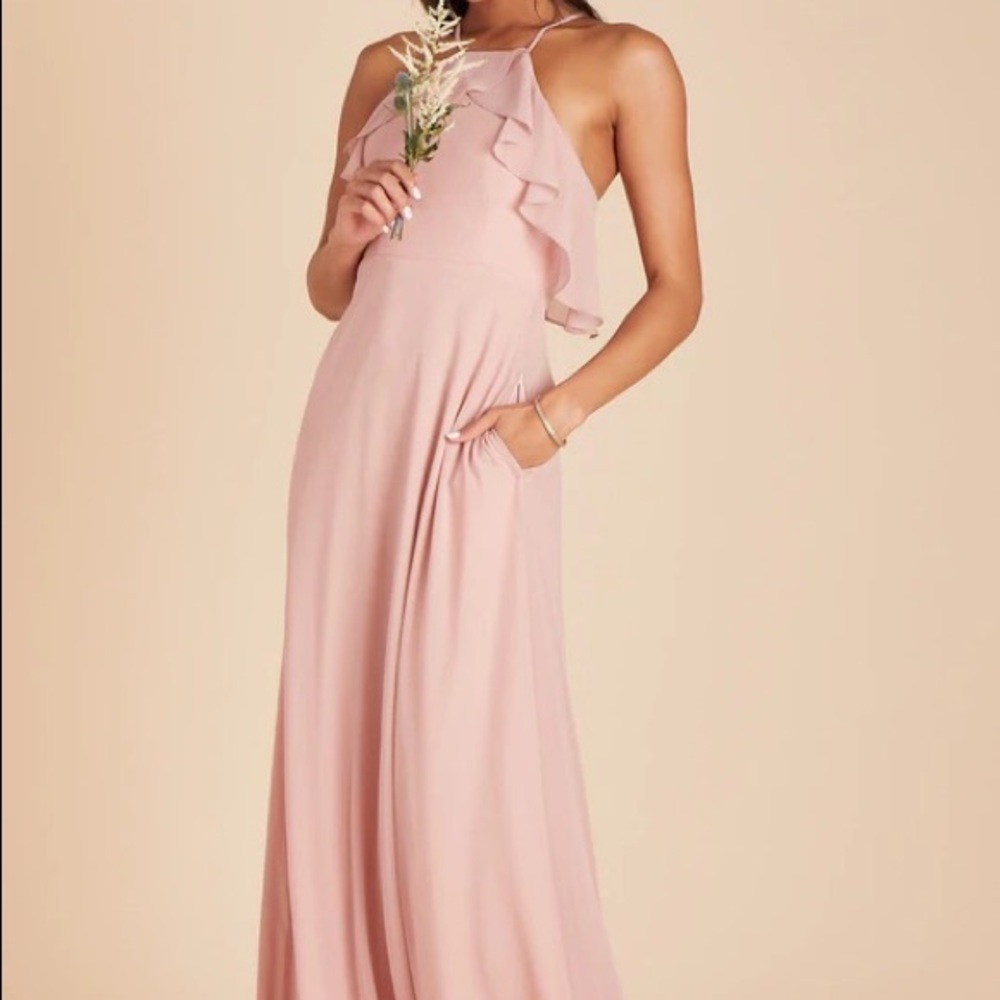 Birdy Grey Jules Dusty Rose Dress